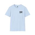 SR Minimal Logo T‑Shirt — Casual Branded Tee for Everyday Wear