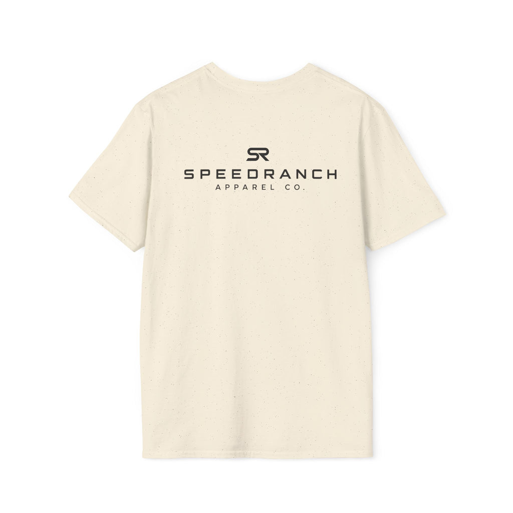 SR Minimal Logo T‑Shirt — Casual Branded Tee for Everyday Wear