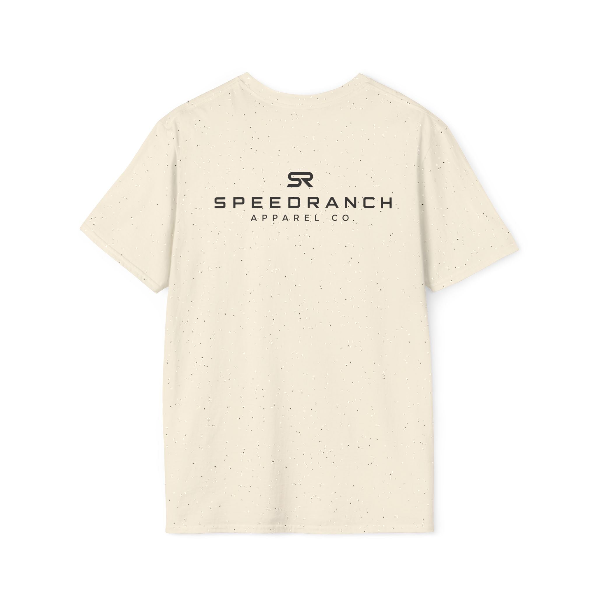 SR Minimal Logo T‑Shirt — Casual Branded Tee for Everyday Wear